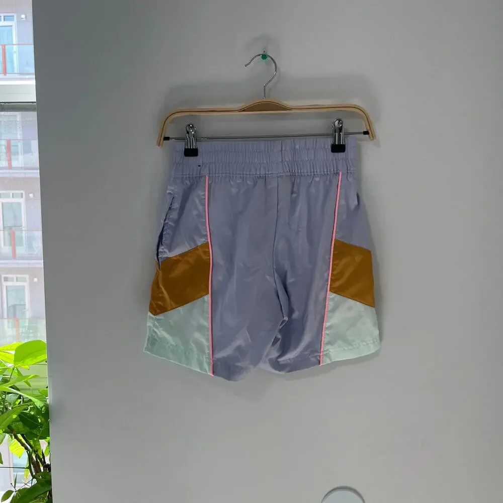 Nike Heritage Kid's Purple Woven Workout Shorts Size Medium